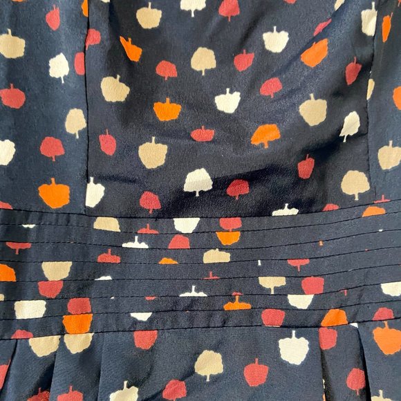 NWOT Navy + Apple Print Dress - Picture 5 of 6